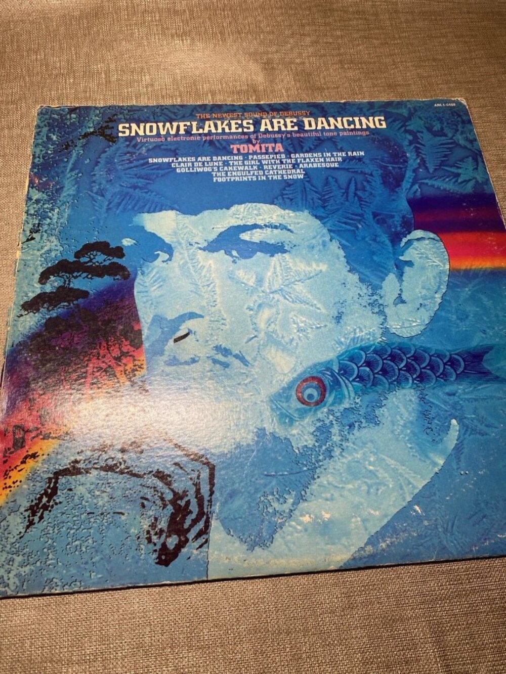 Isao Tomita Snowflakes Are Dancing LP RCA Red Seal 1974 Electronic Debussy